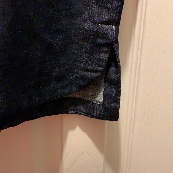 COPY - Dark denim sleeveless top - Picture 4 of 5